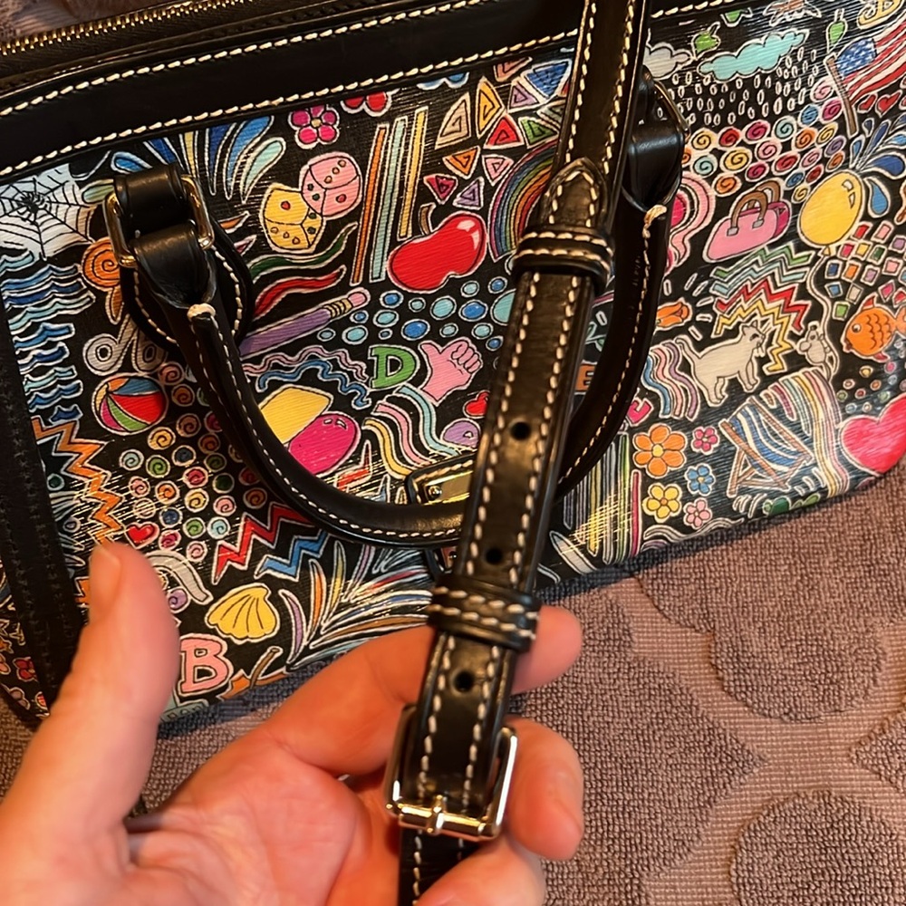 Vintage Dooney & Bourke Whimsy Satchel Tote Rare EUC - Picture 8 of 16